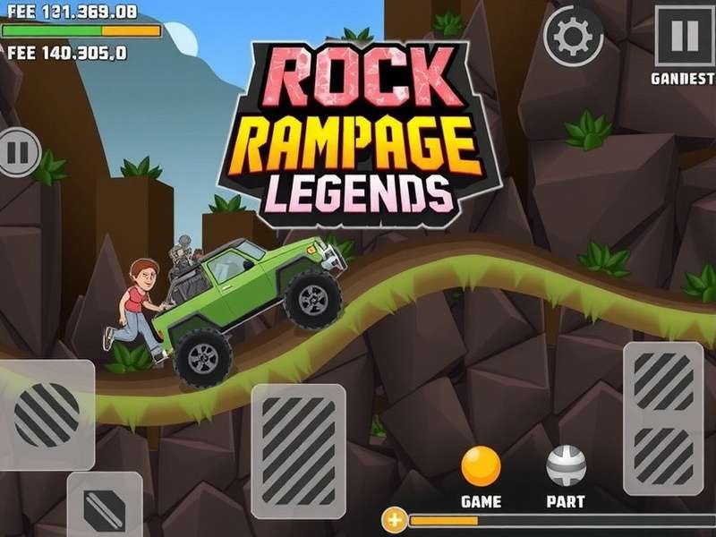 Rock Rampage Legends Gameplay Screenshot